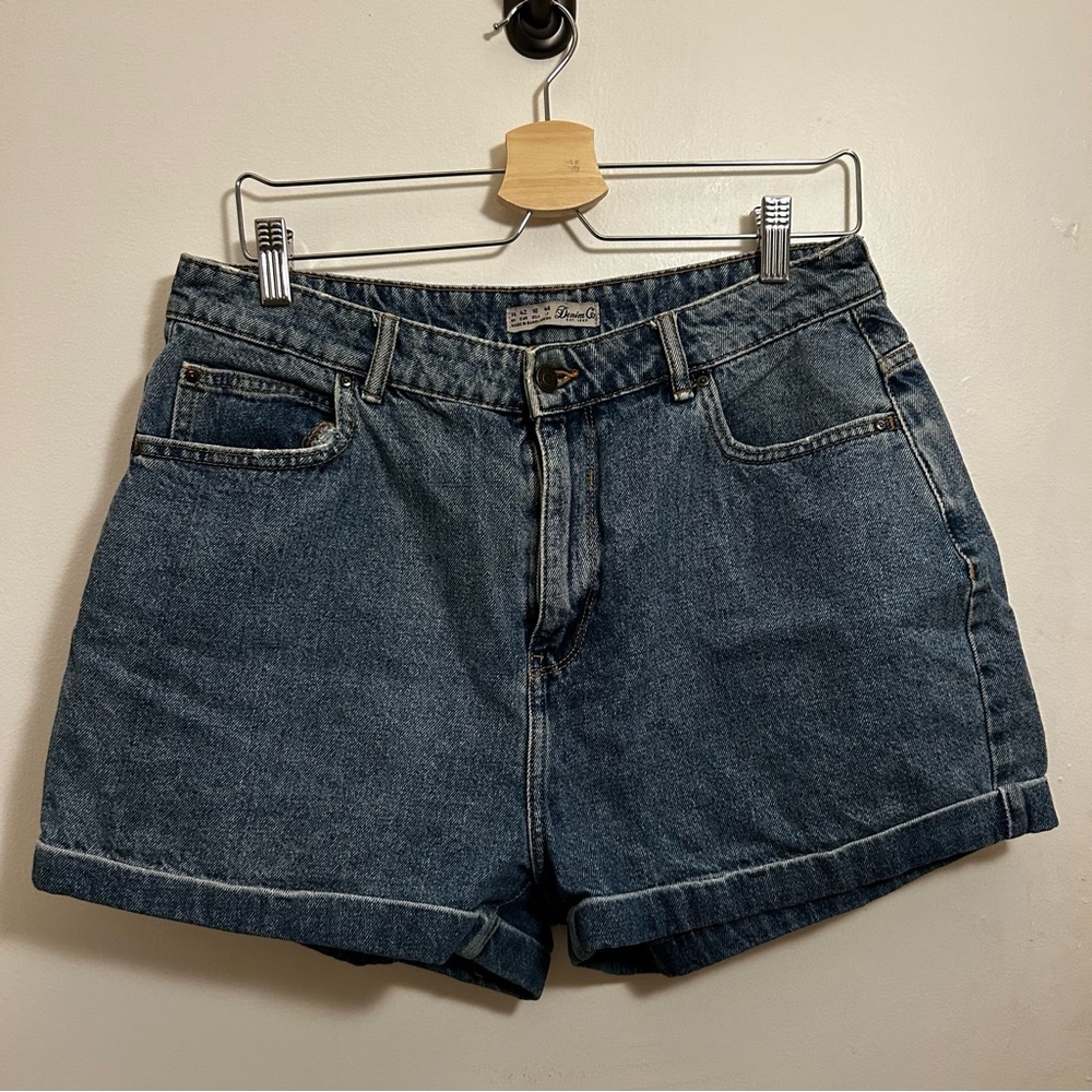 Classic Blue Denim Women's Shorts